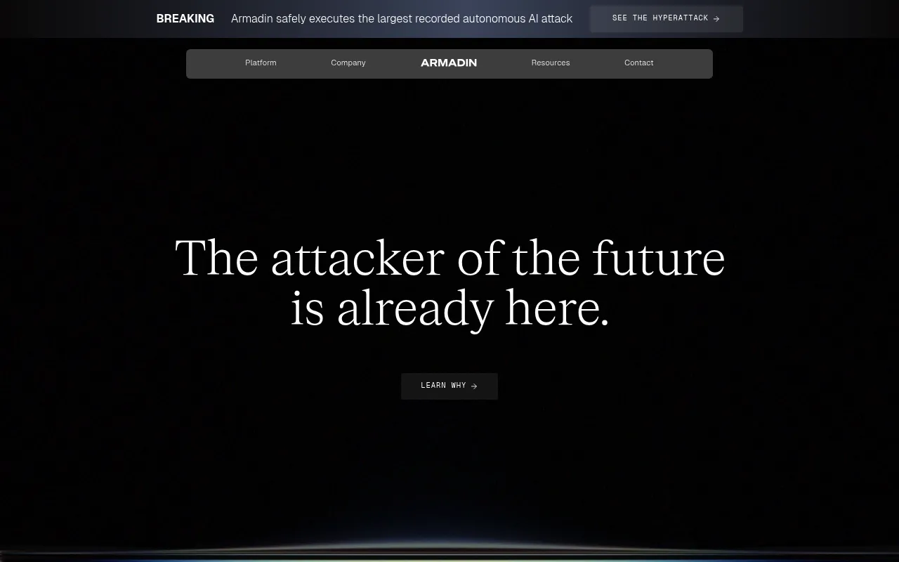 Armadin homepage (armadin.com)