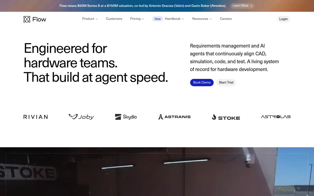 Flow homepage (flowengineering.com)