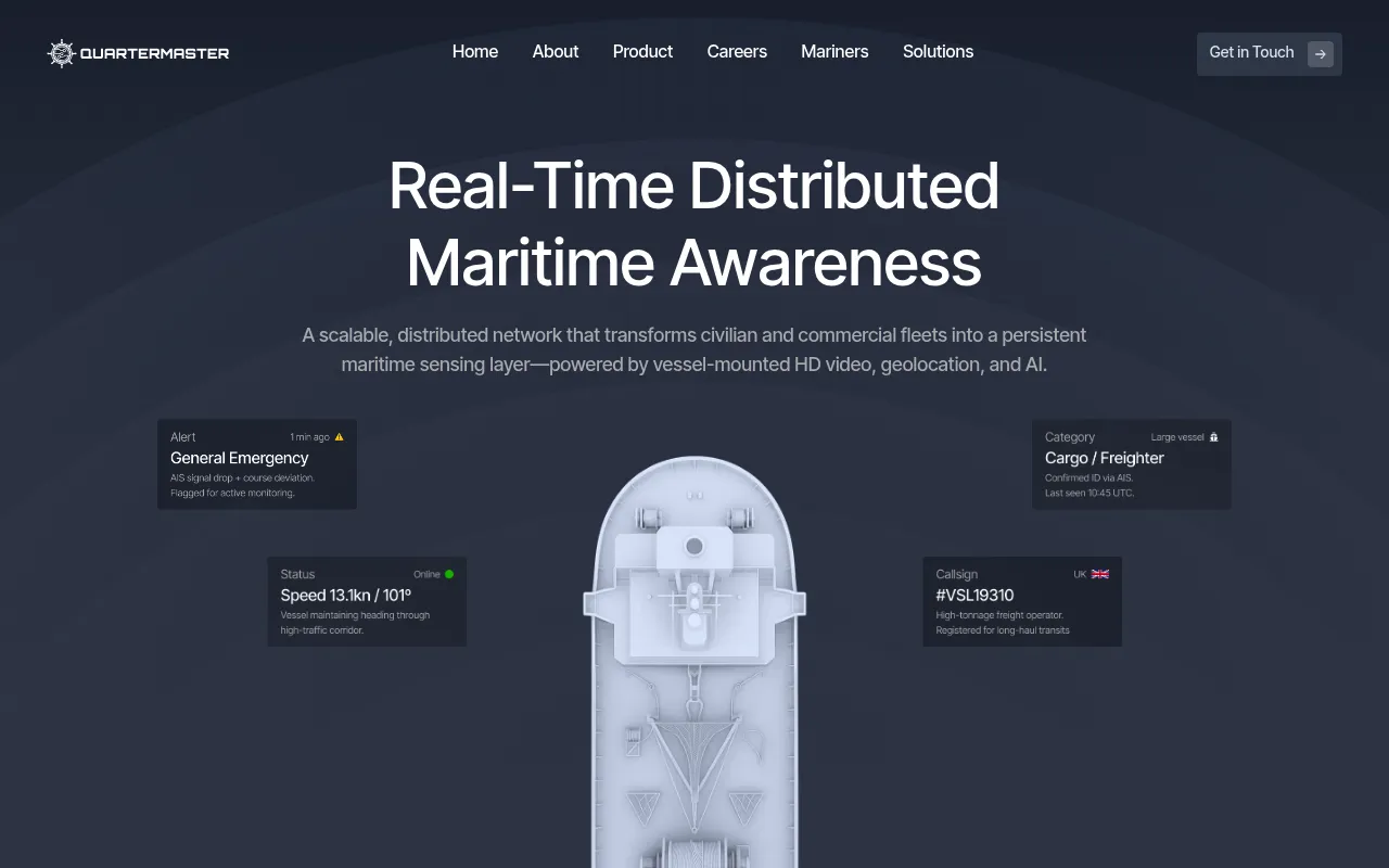 Quartermaster homepage (quartermaster.us)